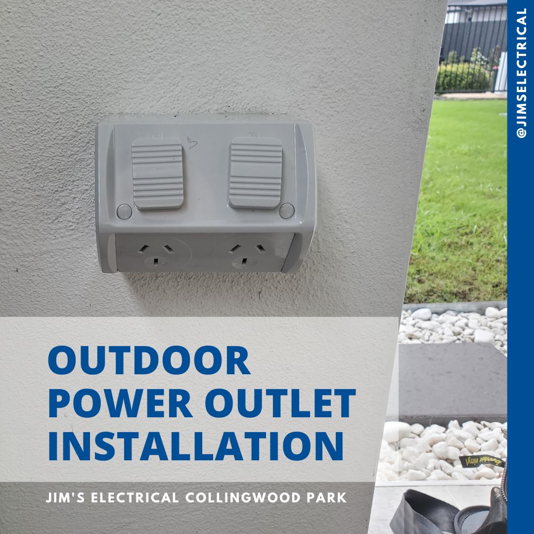 Outdoor Power Outlet Installation